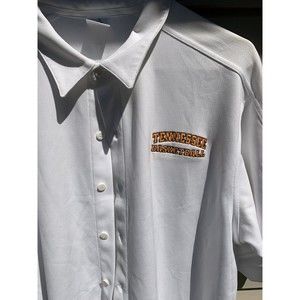 Adidas Climalite Tennessee Basketball Button Down Shirt White Sz XL